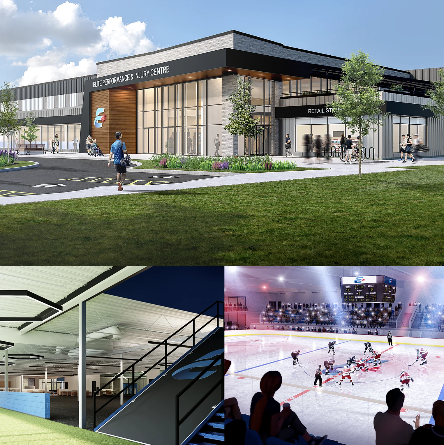 Elite Performance & Injury Centre callage of images